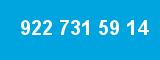 922 731 59 14 922 731 59 14